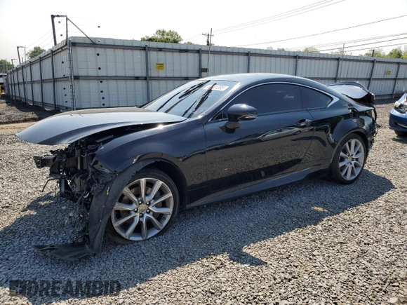 2016 Lexus RC 300 F Sport with VIN JTHSM5BC4G5002041, listed as a Copart auction lot 59631395 with 105,699 mi miles and Salvage title. Bid and sale history available at DreamBid. Image 1.