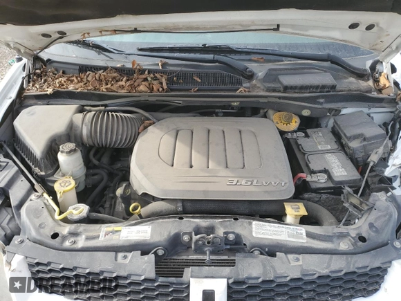 2014 Dodge Grand Caravan R/T with VIN 2C4RDGEG6ER337828, listed as a Copart auction lot 85420194 with 113,856 mi miles and Salvage Title. Bid and sale history available at DreamBid. Image 13.