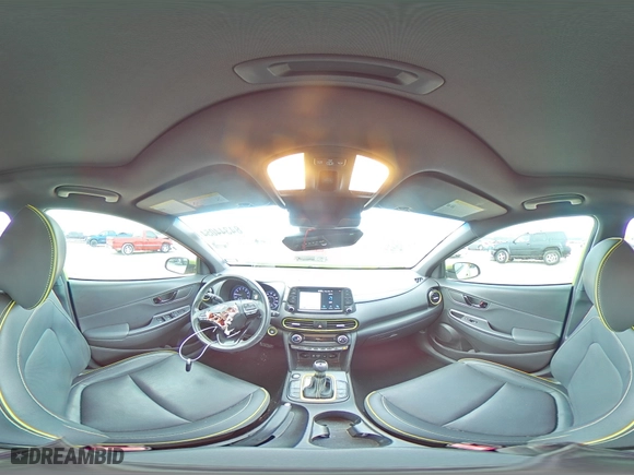 2019 Hyundai Kona Ultimate with VIN KM8K53A50KU274540, listed as a Copart auction lot 84344054 with 61,229 mi miles and Salvage Title. Bid and sale history available at carsss.com. Image 13.
