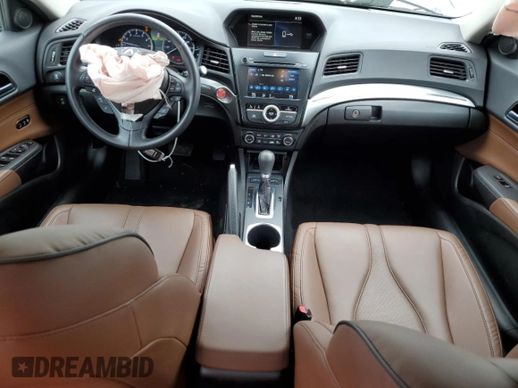 2021 Acura ILX Premium with VIN 19UDE2F79MA008411, listed as a Copart auction lot 56006145 with 10,964 mi miles and Salvage title. Bid and sale history available at DreamBid. Image 8.
