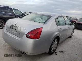 2004 Nissan Maxima SE with VIN 1N4BA41E24C896335, listed as a Copart auction lot 75113624 with 0 mi miles and Salvage Title. Bid and sale history available at carsss.com. Image 3.