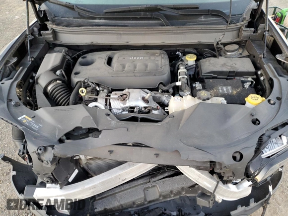 2022 Jeep Cherokee Latitude Lux with VIN 1C4PJMMN1ND535833, listed as a Copart auction lot 80052434 with 19,625 mi miles and Salvage title. Bid and sale history available at DreamBid. Image 14.
