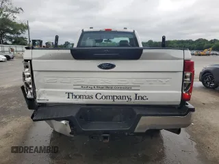 2021 Ford F-250 XL with VIN 1FTBF2A60MEC77777, listed as a Copart auction lot 59657405 with 123,103 mi miles and Salvage title. Bid and sale history available at DreamBid. Image 6.