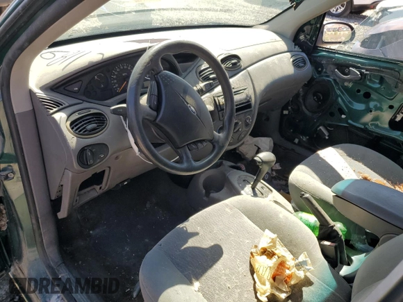 2001 Ford Focus SE with VIN 1FAFP34P91W163877, listed as a Copart auction lot 87327184 with Not Provided miles and Salvage Title. Bid and sale history available at carsss.com. Image 8.