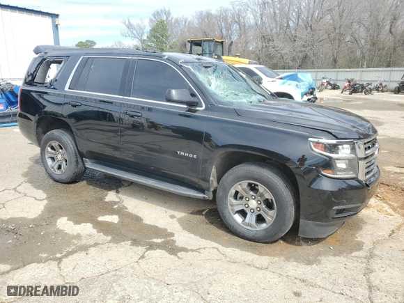 2019 Chevrolet Tahoe LS with VIN 1GNSCAKC8KR105890, listed as a Copart auction lot 48083415 with 146,890 mi miles and Salvage Title. Bid and sale history available at carsss.com. Image 4.