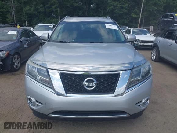 2014 Nissan Pathfinder S z VIN 5N1AR2MM5EC632206, wystawiony jako IAAI lot #42815281 z przebiegiem 109 569 mil mil oraz . Historia ofert i sprzedaży dostępna na DreamBid. Obrazek 6.