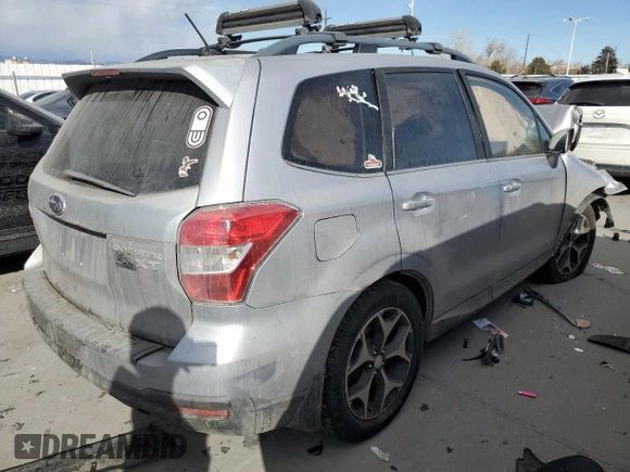 2015 Subaru Forester 2.0XT Premium with VIN JF2SJGDC5FH429634, listed as a Copart auction lot 43223925 with 128,284 mi miles and Salvage Title. Bid and sale history available at carsss.com. Image 3.