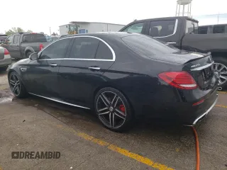 2018 Mercedes-Benz E-Class AMG E 63 S with VIN WDDZF8KB6JA374813, listed as a Copart auction lot 54470114 with 0 mi miles and Salvage Title. Bid and sale history available at carsss.com. Image 2.