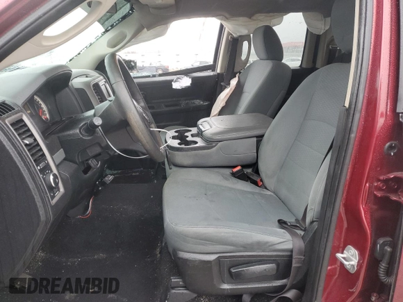 2017 Ram 1500 Express with VIN 1C6RR7FT8HS708933, listed as a Copart auction lot 43755095 with 109,702 mi miles and Salvage Title. Bid and sale history available at carsss.com. Image 7.