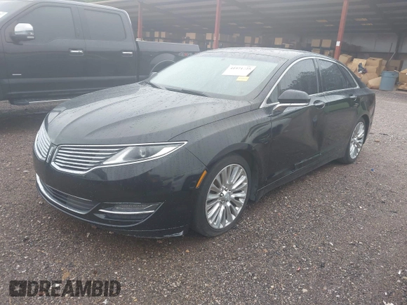 2016 Lincoln MKZ with VIN 3LN6L2G92GR606438, listed as a IAAI auction lot 41971225 with 173,566 mi miles. Bid and sale history available at carsss.com. Image 2.