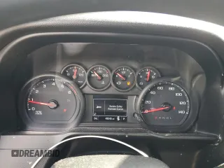 2019 Chevrolet Silverado 1500 Custom with VIN 1GCPWBEF4KZ244447, listed as a Copart auction lot 80223094 with 49,545 mi miles and Salvage Title. Bid and sale history available at carsss.com. Image 9.