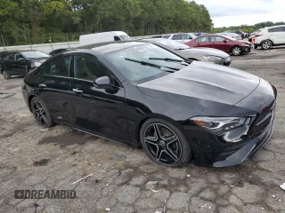 2024 Mercedes-Benz CLA 250 with VIN W1K5J4HB8RN478169, listed as a Copart auction lot 72189374 with 1,839 mi miles and Salvage title. Bid and sale history available at DreamBid. Image 4.