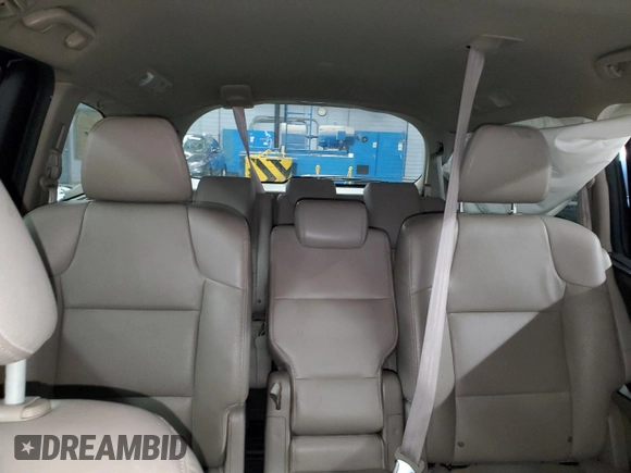2014 Honda Odyssey Touring with VIN 5FNRL5H93EB079817, listed as a Copart auction lot 56231645 with 65,521 mi miles and Salvage title. Bid and sale history available at DreamBid. Image 10.