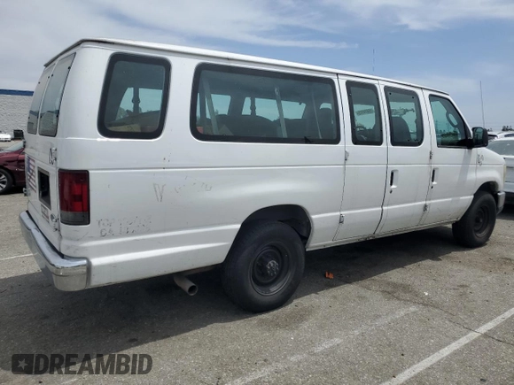2008 Ford Econoline Passenger XL with VIN 1FBSS31L58DA91854, listed as a Copart auction lot 55474115 with 388,178 mi miles and Salvage title. Bid and sale history available at DreamBid. Image 3.