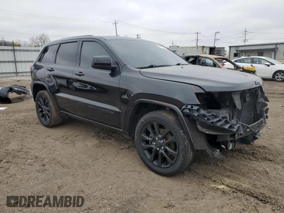 2018 Jeep Grand Cherokee Upland with VIN 1C4RJFAG7JC297643, listed as a Copart auction lot 44006325 with 94,421 mi miles and Salvage title. Bid and sale history available at DreamBid. Image 4.