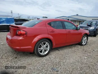 2014 Dodge Avenger SE with VIN 1C3CDZAB0EN166815, listed as a Copart auction lot 53706095 with 136,343 mi miles and Salvage Title. Bid and sale history available at carsss.com. Image 3.