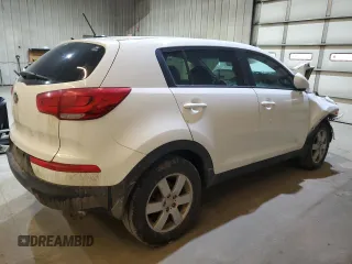 2015 Kia Sportage LX with VIN KNDPB3AC1F7701388, listed as a Copart auction lot 48404805 with 176,992 mi miles and Salvage Title. Bid and sale history available at DreamBid. Image 3.