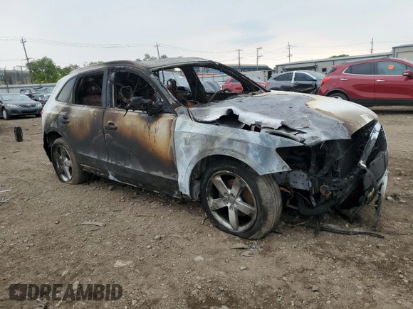 2011 Audi Q5 Premium Plus with VIN WA1LFAFP7BA032263, listed as a Copart auction lot 58926275 with Not provided miles and Salvage title. Bid and sale history available at DreamBid. Image 4.