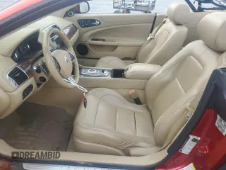 2012 Jaguar XK with VIN SAJWA4GB4CLB45121, listed as a Copart auction lot 79323684 with 0 mi miles and Salvage Title. Bid and sale history available at carsss.com. Image 7.