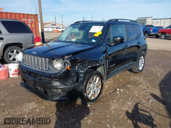 2017 Jeep Renegade Latitude z VIN ZACCJBBB8HPF76347, wystawiony jako IAAI lot #41397916 z przebiegiem 281 192 mil mil oraz . Historia ofert i sprzedaży dostępna na DreamBid. Obrazek 17.