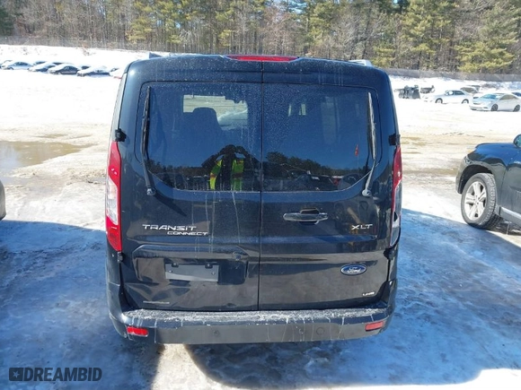 2017 Ford Transit Connect Wagon XLT with VIN NM0GS9F72H1318416, listed as a IAAI auction lot 41611172 with NaN miles. Bid and sale history available at carsss.com. Image 16.