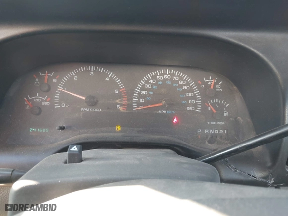 2001 Dodge Ram 1500 with VIN 3B7HC13Z21G230131, listed as a IAAI auction lot 41722204 with 241,689 mi miles. Bid and sale history available at carsss.com. Image 7.