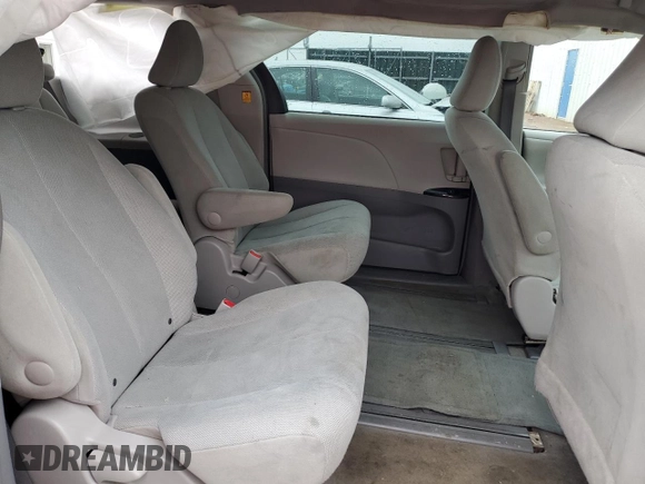 2013 Toyota Sienna L with VIN 5TDZK3DC3DS341886, listed as a Copart auction lot 54631924 with 0 mi miles and Salvage Title. Bid and sale history available at carsss.com. Image 11.