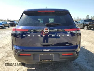2022 Nissan Pathfinder S with VIN 5N1DR3ACXNC256066, listed as a Copart auction lot 45405115 with 28,851 mi miles and Salvage title. Bid and sale history available at DreamBid. Image 6.