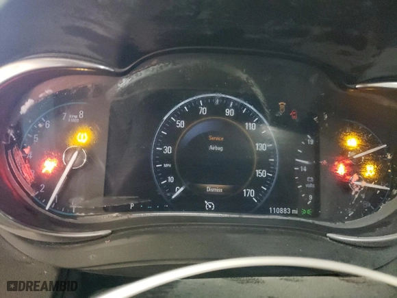 2014 Buick LaCrosse Premium I with VIN 1G4GD5G30EF150013, listed as a Copart auction lot 87731185 with 110,883 mi miles and Salvage Title. Bid and sale history available at carsss.com. Image 9.