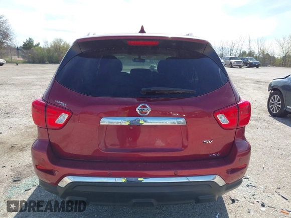 2020 Nissan Pathfinder SV with VIN 5N1DR2BM3LC612775, listed as a IAAI auction lot 42203759 with 85,247 mi miles and . Bid and sale history available at DreamBid. Image 16.