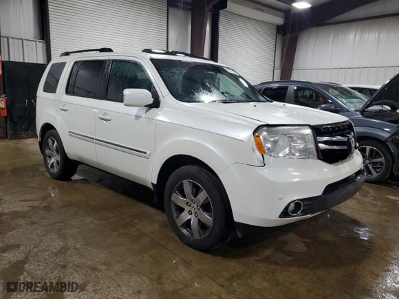 2015 Honda Pilot Touring with VIN 5FNYF4H92FB044216, listed as a Copart auction lot 50337765 with 199,792 mi miles and Salvage Title. Bid and sale history available at carsss.com. Image 4.