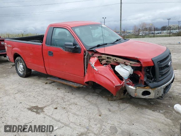 2014 Ford F-150 XL z VIN 1FTNF1EF5EKF89551, wystawiony jako Copart lot #50944835 z przebiegiem 133 470 mil mil oraz Czysty tytuł • Clean title. Historia ofert i sprzedaży dostępna na DreamBid. Obrazek 4.