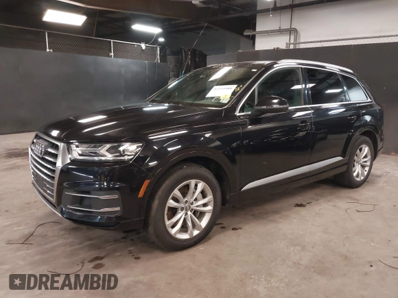 2017 Audi Q7 Premium with VIN WA1AAAF78HD045858, listed as a IAAI auction lot 42315980 with 66,523 mi miles and . Bid and sale history available at DreamBid. Image 19.
