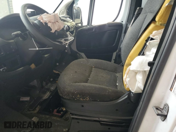 2023 Ram ProMaster Cargo with VIN 3C6LRVVG6PE579753, listed as a Copart auction lot 78207474 with Not Provided miles and Salvage Title. Bid and sale history available at DreamBid. Image 7.
