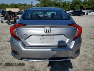 2021 Honda Civic Sedan LX with VIN 2HGFC2F66MH515192, listed as a Copart auction lot 50632225 with 46,235 mi miles and Non Repairable. Bid and sale history available at carsss.com. Image 6.