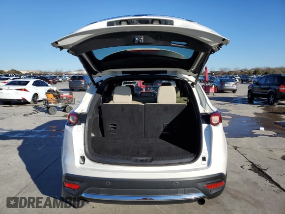 2016 Mazda CX-9 Grand Touring with VIN JM3TCADY1G0106260, listed as a Copart auction lot 86427184 with 95,520 mi miles and Clean Title. Bid and sale history available at DreamBid. Image 6.