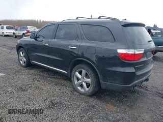 2013 Dodge Durango Citadel with VIN 1C4SDHET9DC510172, listed as a IAAI auction lot 41829385 with 133,710 mi miles and . Bid and sale history available at carsss.com. Image 3.