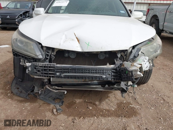 2014 Honda Accord EX-L with VIN 1HGCR2F86EA163363, listed as a IAAI auction lot 41825571 with 66,569 mi miles and . Bid and sale history available at carsss.com. Image 6.