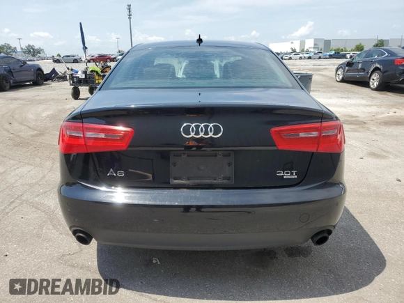2013 Audi A6 Premium Plus with VIN WAUGGAFC8DN008838, listed as a Copart auction lot 58754475 with 162,375 mi miles and Salvage title. Bid and sale history available at DreamBid. Image 6.