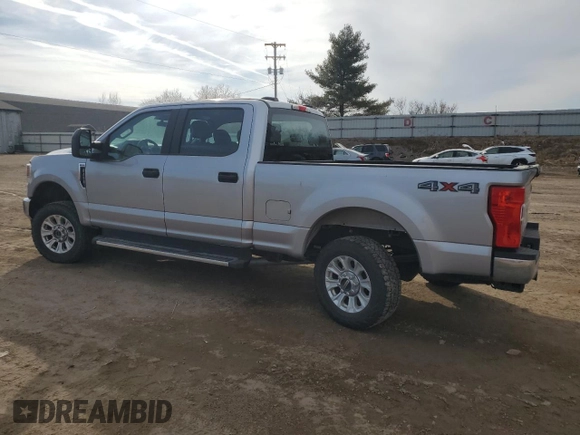 2021 Ford Super Duty F-250 SRW XL with VIN 1FT7W2B69MEC05271, listed as a Copart auction lot 48461235 with 55,121 mi miles and Salvage Title. Bid and sale history available at carsss.com. Image 2.