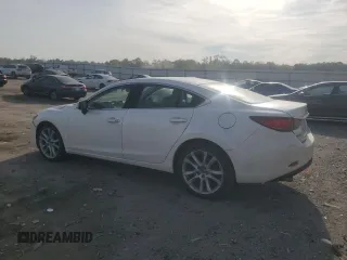 2017 Mazda 6 Touring with VIN JM1GL1V56H1151088, listed as a Copart auction lot 51741435 with 124,331 mi miles and Salvage Title. Bid and sale history available at carsss.com. Image 2.