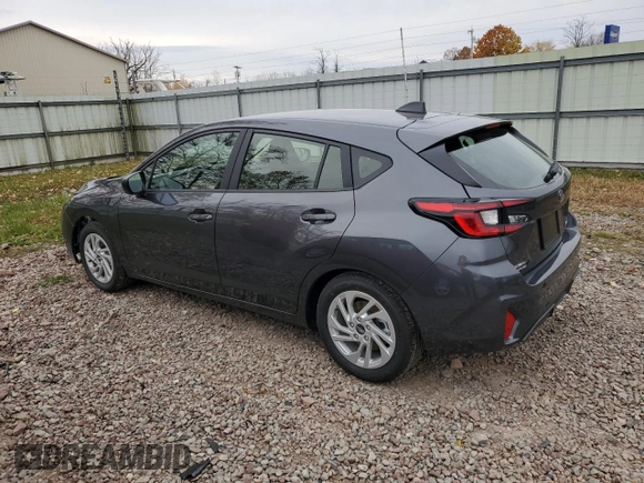 2024 Subaru Impreza with VIN JF1GUABC7R8857680, listed as a Copart auction lot 78100784 with 488 mi miles and Salvage Title. Bid and sale history available at carsss.com. Image 2.