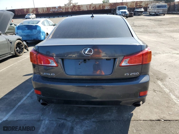 2010 Lexus IS 250 with VIN JTHBF5C29A5123025, listed as a Copart auction lot 46441365 with NaN miles and Salvage Title. Bid and sale history available at carsss.com. Image 6.