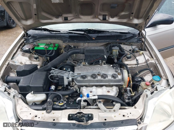 2000 Honda Civic DX with VIN 1HGEJ6620YL001675, listed as a IAAI auction lot 39908648 with 223,579 mi miles. Bid and sale history available at carsss.com. Image 10.