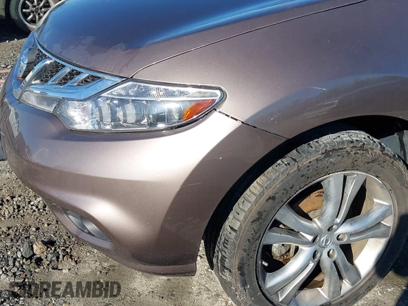 2011 Nissan Murano SL with VIN JN8AZ1MU3BW064244, listed as a IAAI auction lot 41339824 with 175,242 mi miles and . Bid and sale history available at carsss.com. Image 6.