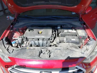 2018 Hyundai Elantra GL with VIN KMHD84LFXJU612021, listed as a IAAI auction lot 41634056 with 107,326 mi miles and . Bid and sale history available at DreamBid. Image 10.