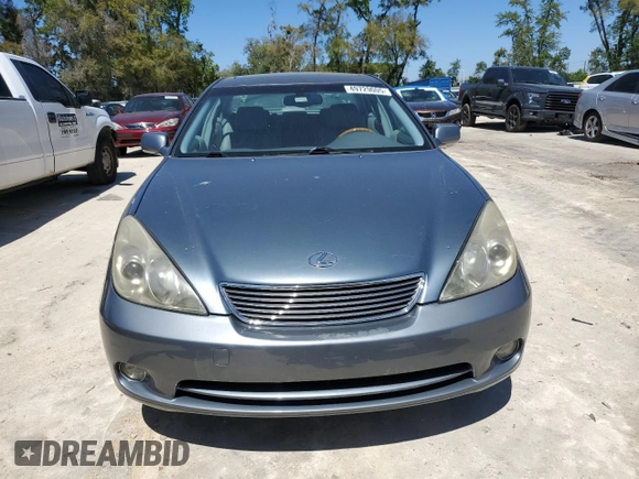 2005 Lexus ES 350 with VIN JTHBA30G355102633, listed as a Copart auction lot 49729005 with 87,397 mi miles and Non Repairable. Bid and sale history available at DreamBid. Image 5.