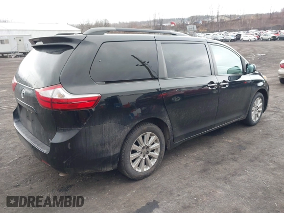 2015 Toyota Sienna Limited with VIN 5TDDK3DC1FS124527, listed as a IAAI auction lot 41723310 with 51,020 mi miles and . Bid and sale history available at DreamBid. Image 4.