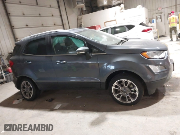 2021 Ford EcoSport Titanium z VIN MAJ6S3KL6MC398208, wystawiony jako IAAI lot #41770252 z przebiegiem 78 569 mil mil oraz . Historia ofert i sprzedaży dostępna na DreamBid. Obrazek 13.