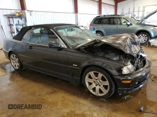 2002 BMW 3 Series 325Ci with VIN WBABS334X2PG87677, listed as a Copart auction lot 48860095 with Not Provided miles and Salvage Title. Bid and sale history available at DreamBid. Image 4.